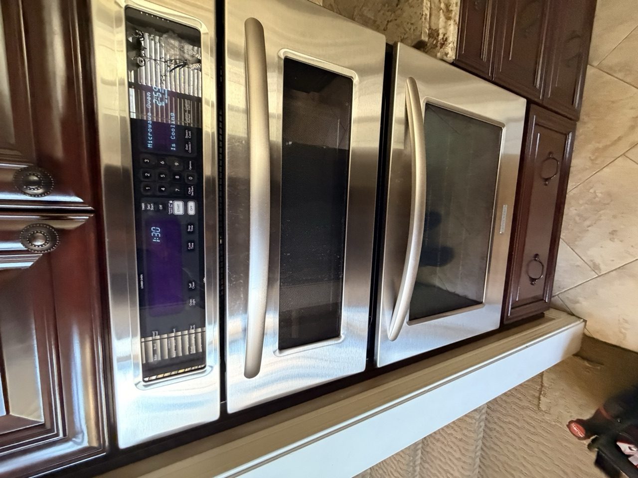 KitchenAid built-in microwave and wall oven repaired by Era Service