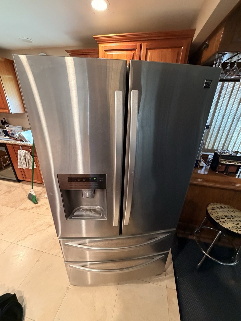 LG French-door refrigerator repaired by Era Service in a the Inland Empire kitchen